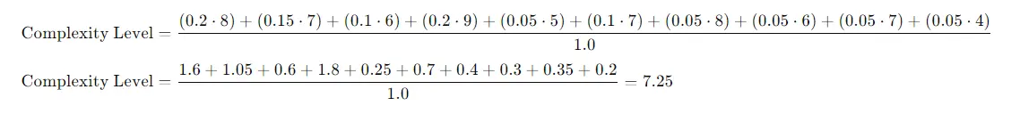 sample formula